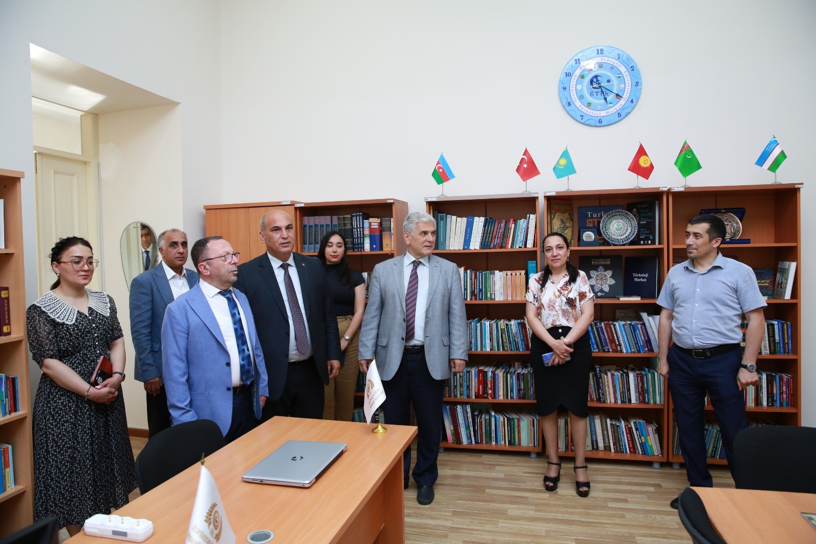 ADPU-da Qazi Universitetinin nümayəndə heyəti ilə görüş keçirilib